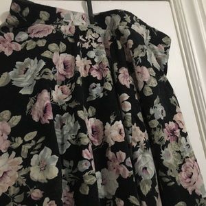 Forever 21 Flowered Skirt